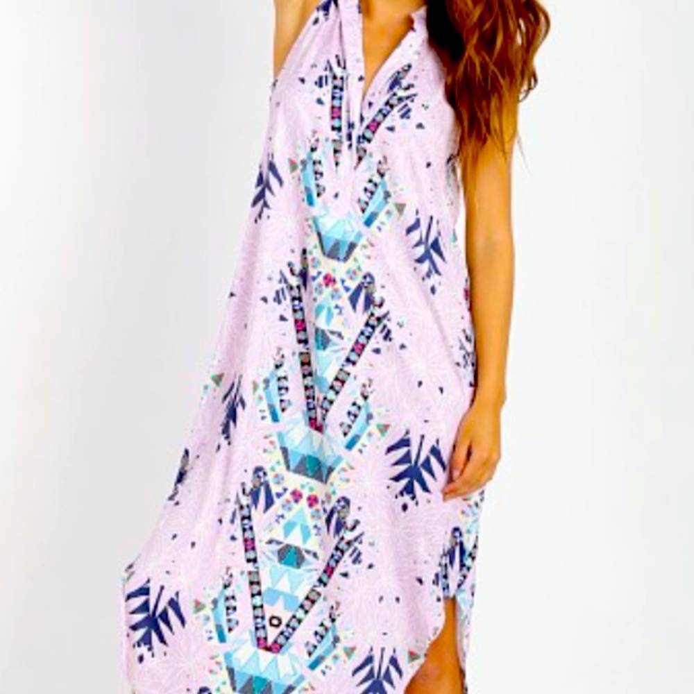 Mara Hoffman Maristar Lilac Shirtdress M stunning!